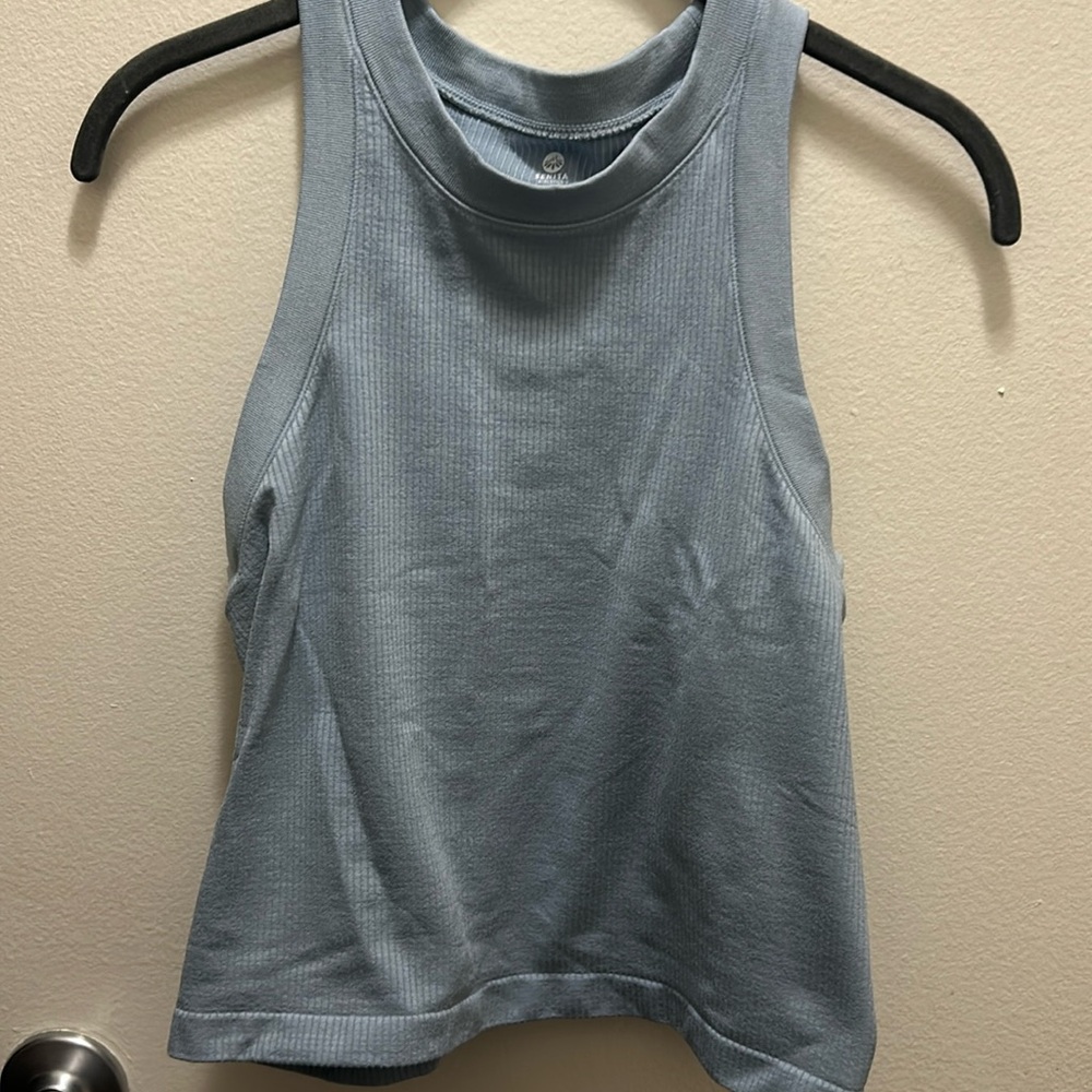 Bella Cropped Ribbed Tank